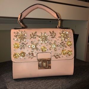 Baby pink bag
